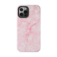 Pink Marble Tough iPhone Case