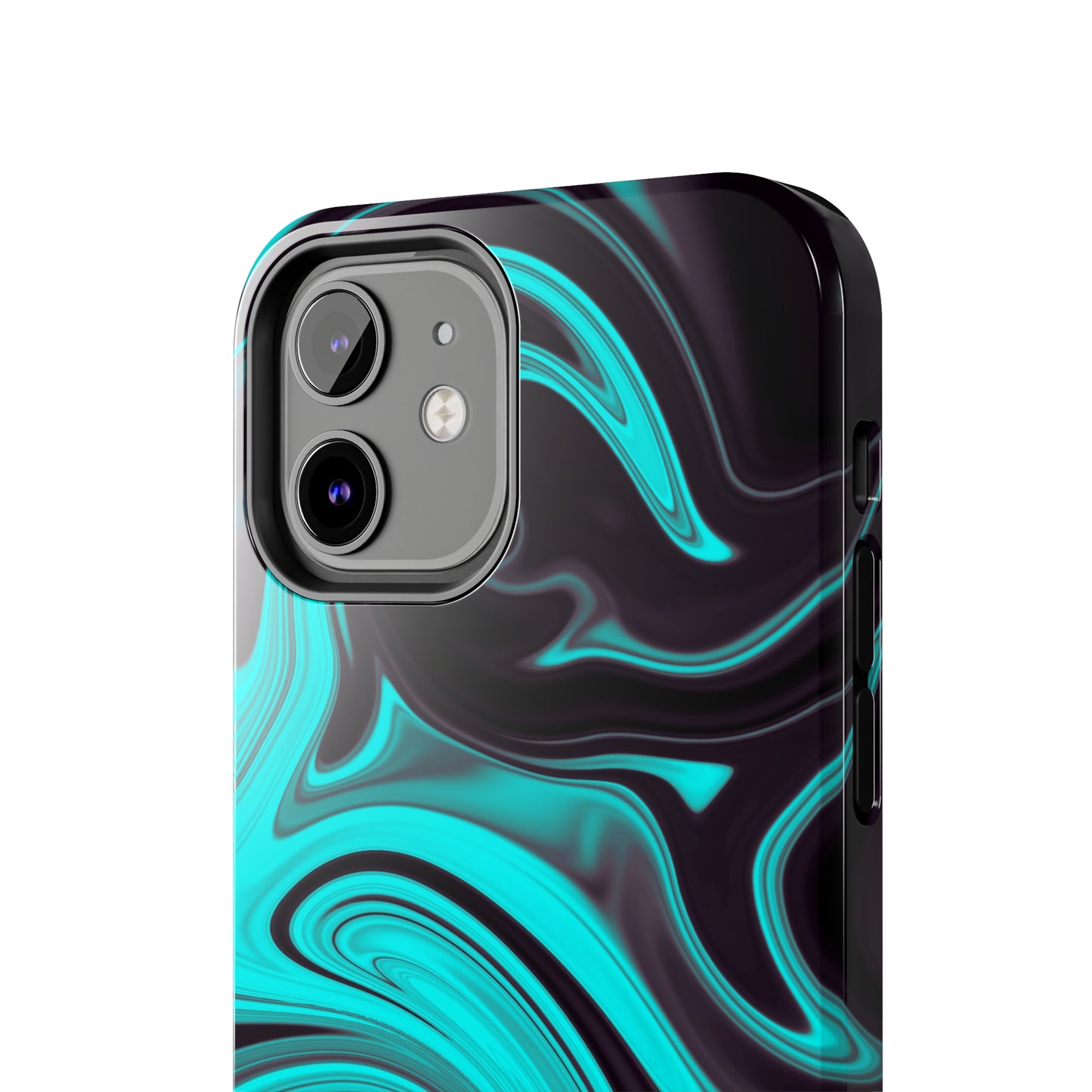 Aqua liquid marble pattern Tough Case