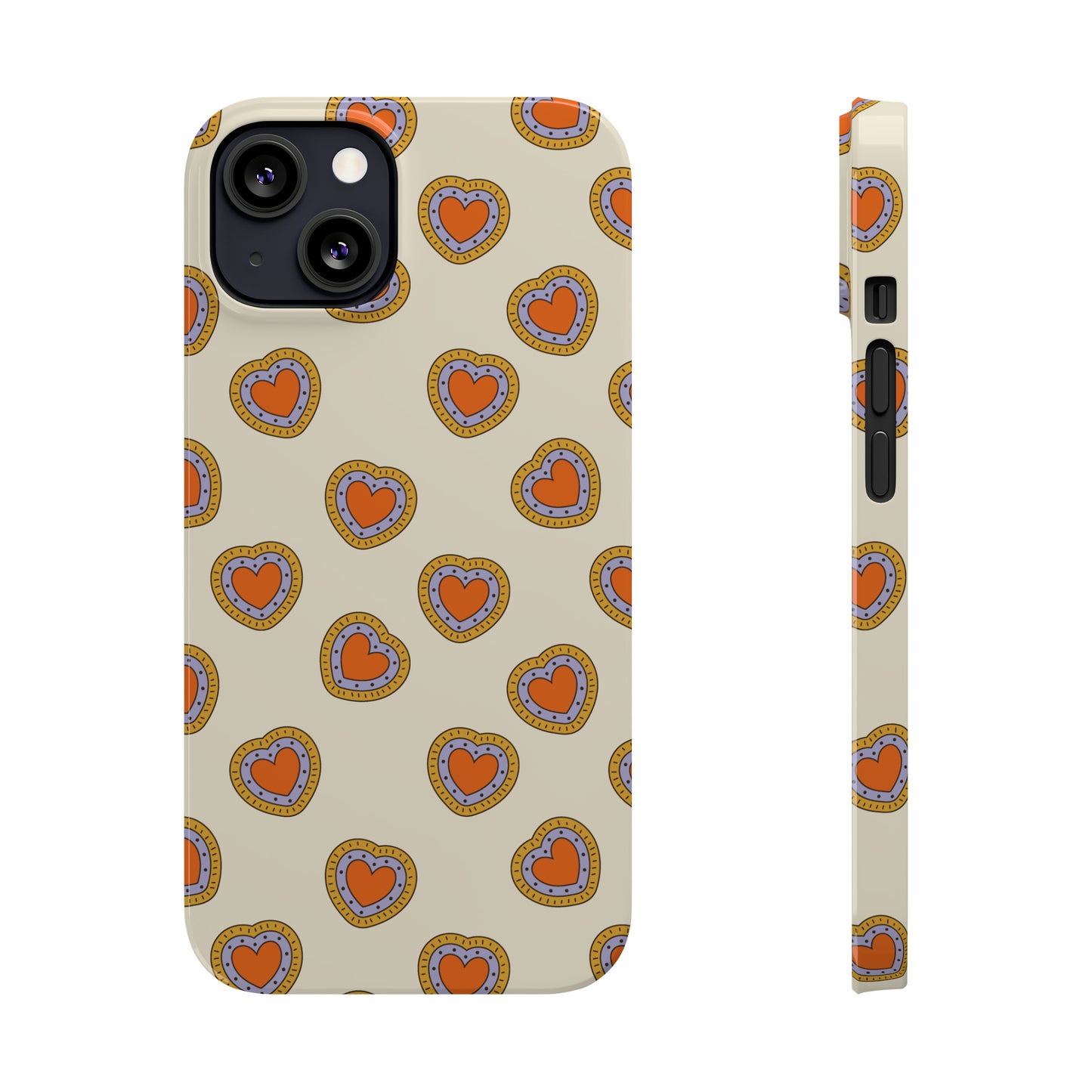 Groovy Heart Snap Case