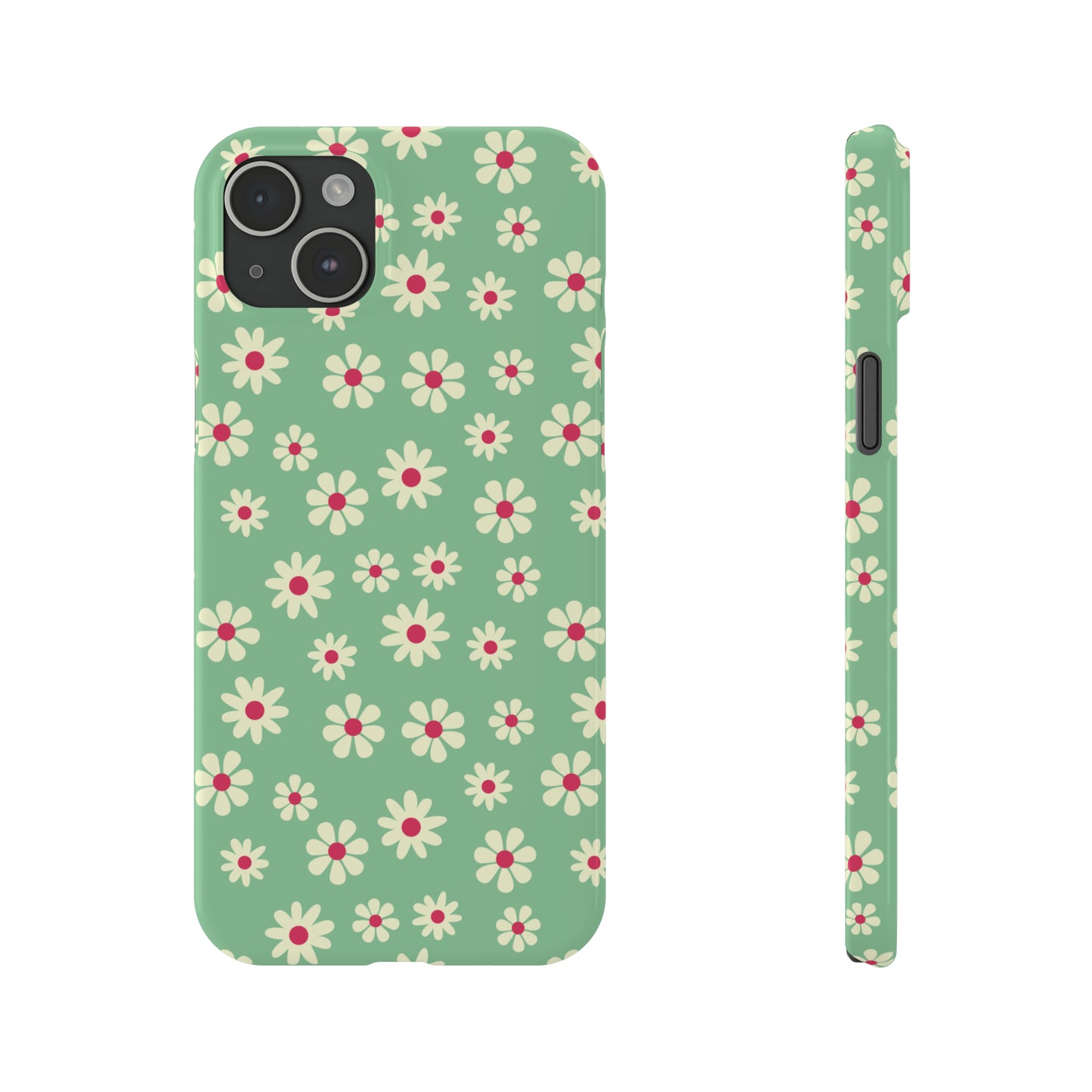 Retro Floral Snap Case