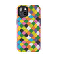 Cross Checkers Tough iPhone Case