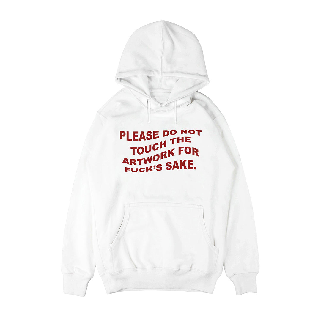 Please do not touch the artwork Hoodie